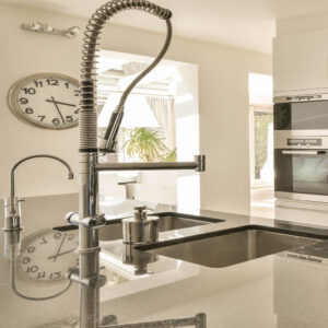 Custom stone countertops and interior design by Castelli Interiors